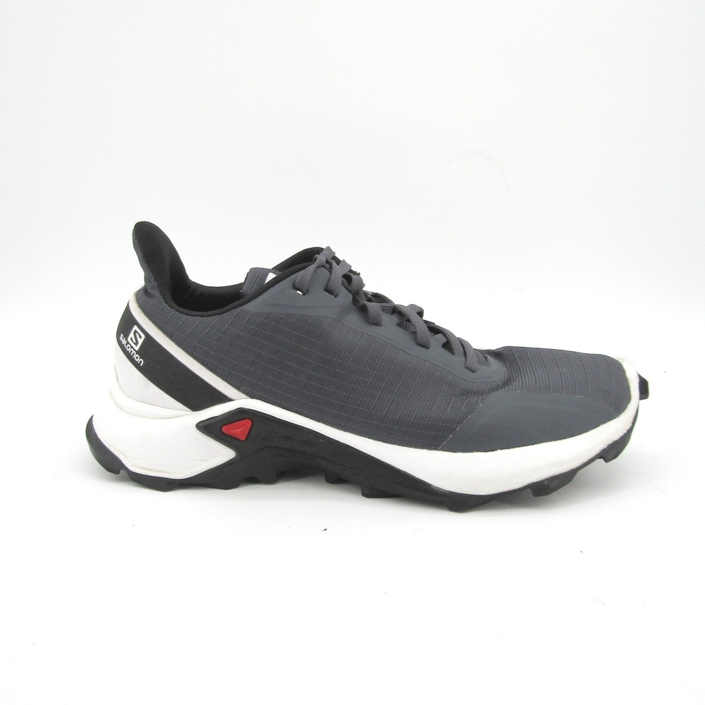 Salomon Alphacross Womens Trail Running Shoes Gray White 408045 Size 7
